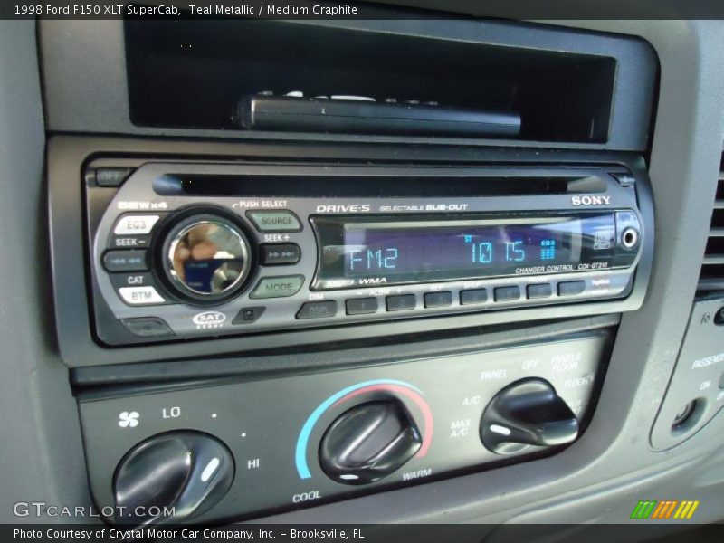 Teal Metallic / Medium Graphite 1998 Ford F150 XLT SuperCab