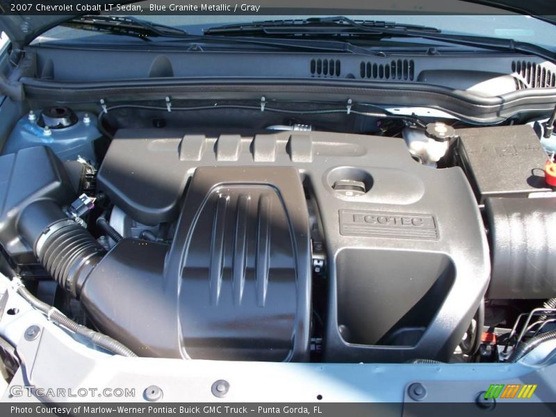 Blue Granite Metallic / Gray 2007 Chevrolet Cobalt LT Sedan