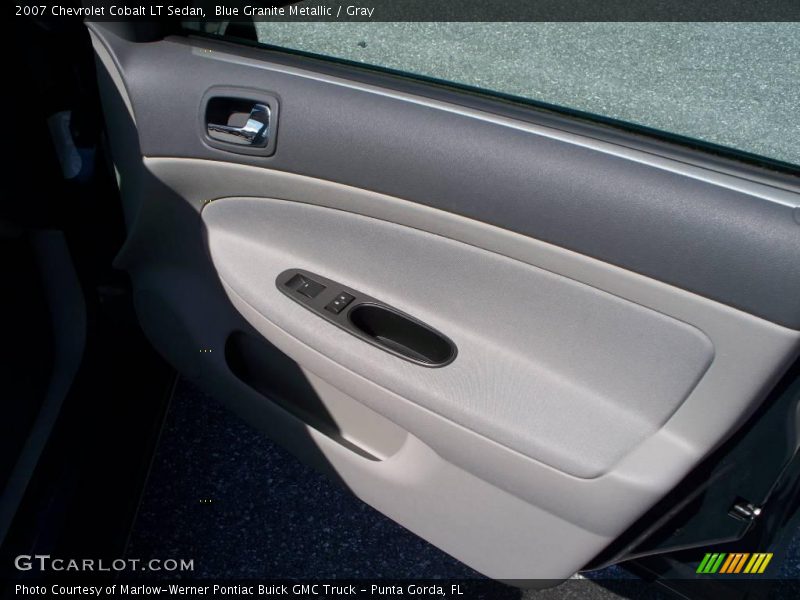 Blue Granite Metallic / Gray 2007 Chevrolet Cobalt LT Sedan