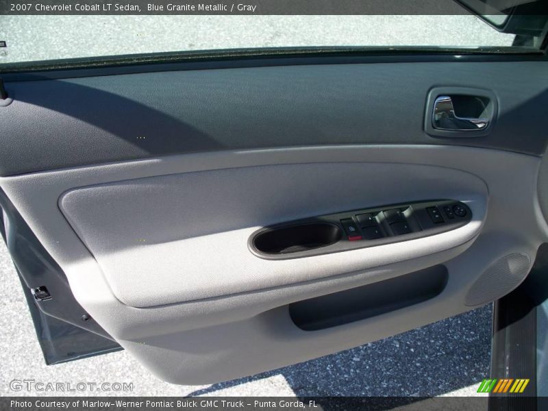 Blue Granite Metallic / Gray 2007 Chevrolet Cobalt LT Sedan