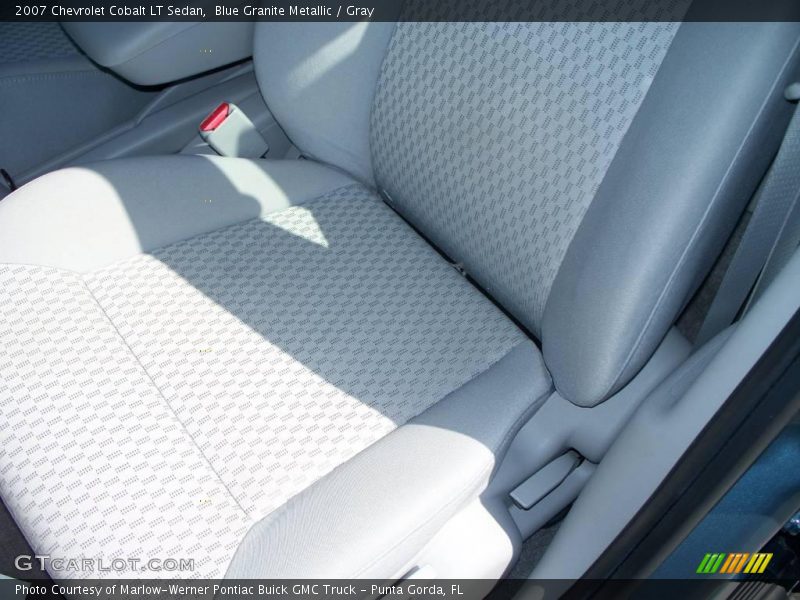 Blue Granite Metallic / Gray 2007 Chevrolet Cobalt LT Sedan