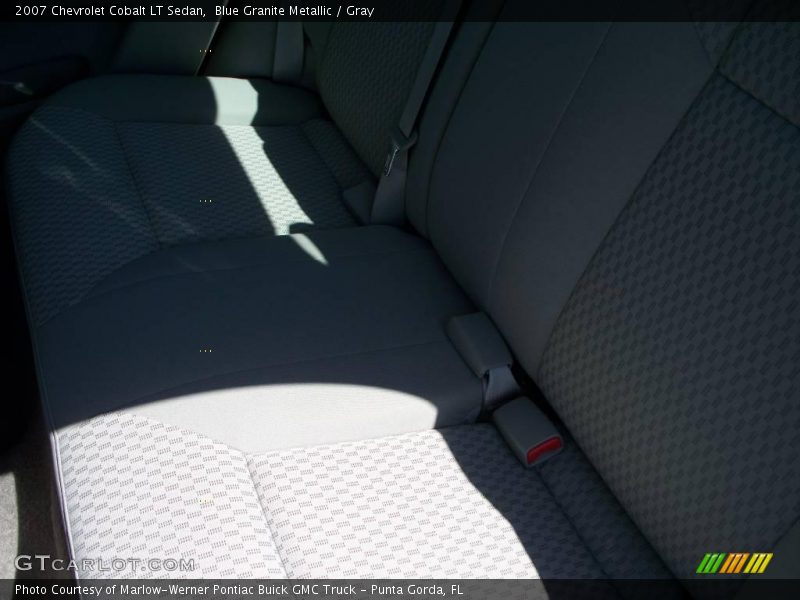Blue Granite Metallic / Gray 2007 Chevrolet Cobalt LT Sedan