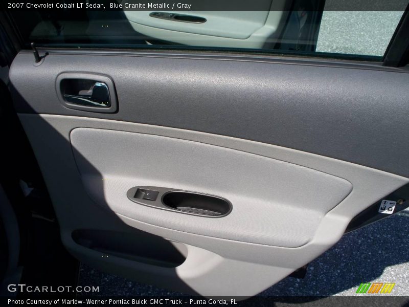 Blue Granite Metallic / Gray 2007 Chevrolet Cobalt LT Sedan