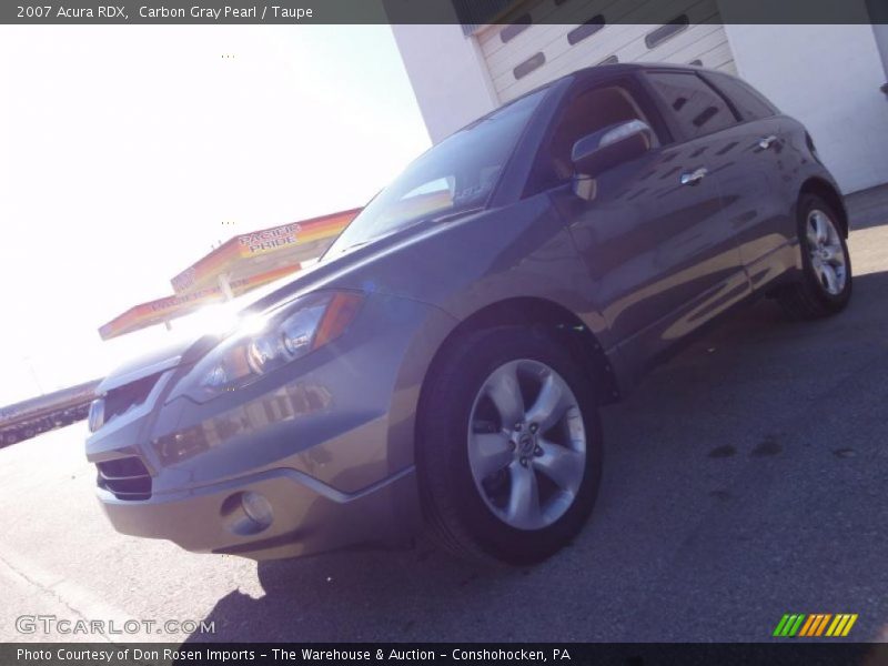 Carbon Gray Pearl / Taupe 2007 Acura RDX