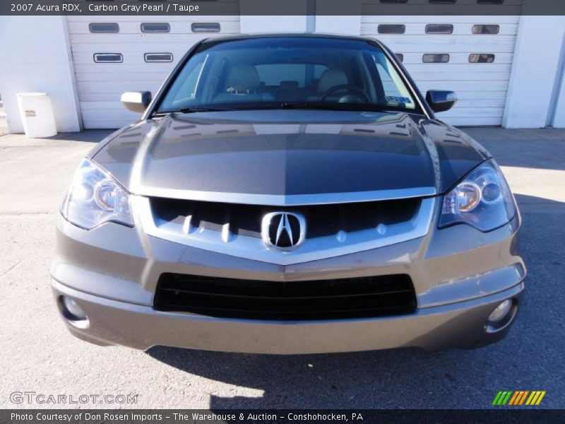 Carbon Gray Pearl / Taupe 2007 Acura RDX