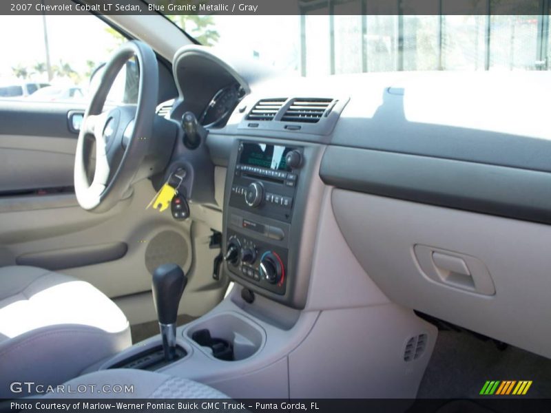 Blue Granite Metallic / Gray 2007 Chevrolet Cobalt LT Sedan