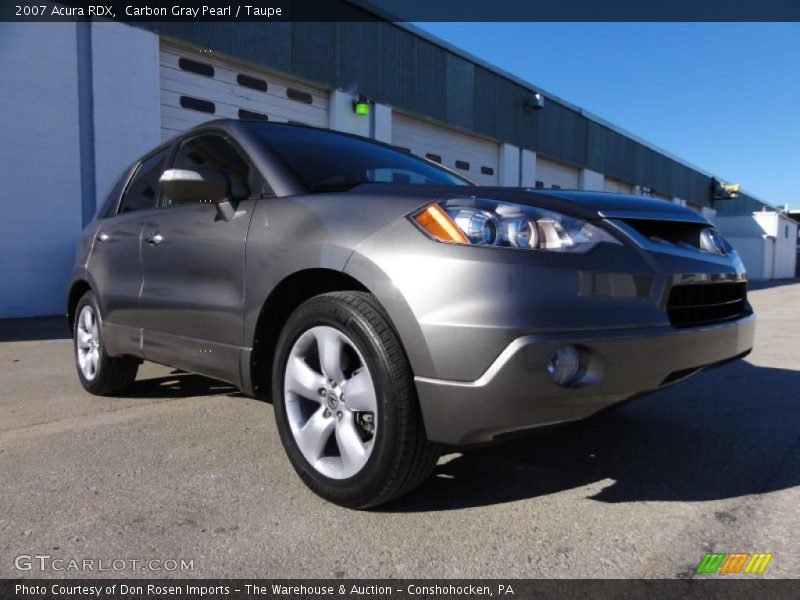 Carbon Gray Pearl / Taupe 2007 Acura RDX