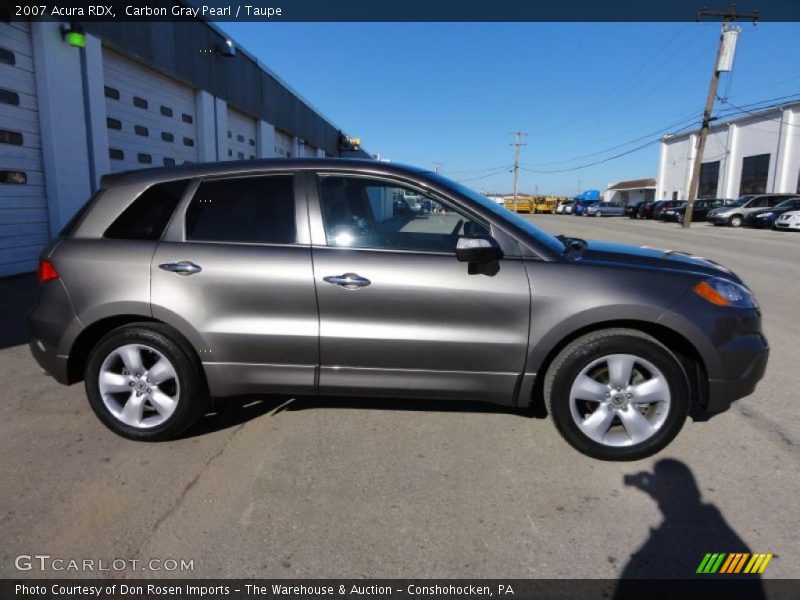 Carbon Gray Pearl / Taupe 2007 Acura RDX