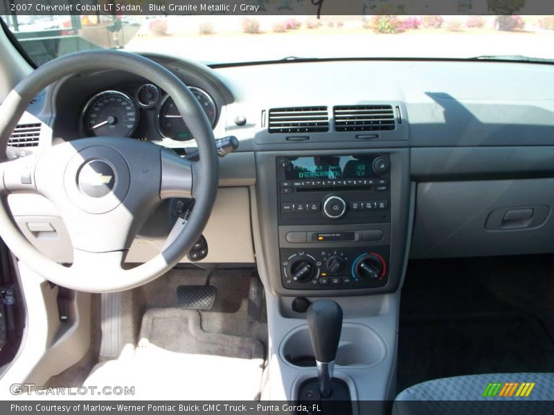 Blue Granite Metallic / Gray 2007 Chevrolet Cobalt LT Sedan