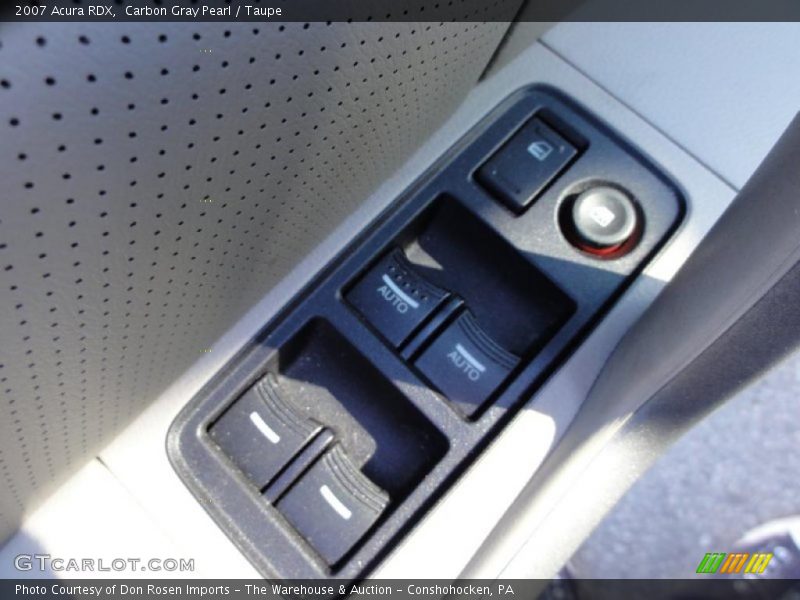 Carbon Gray Pearl / Taupe 2007 Acura RDX