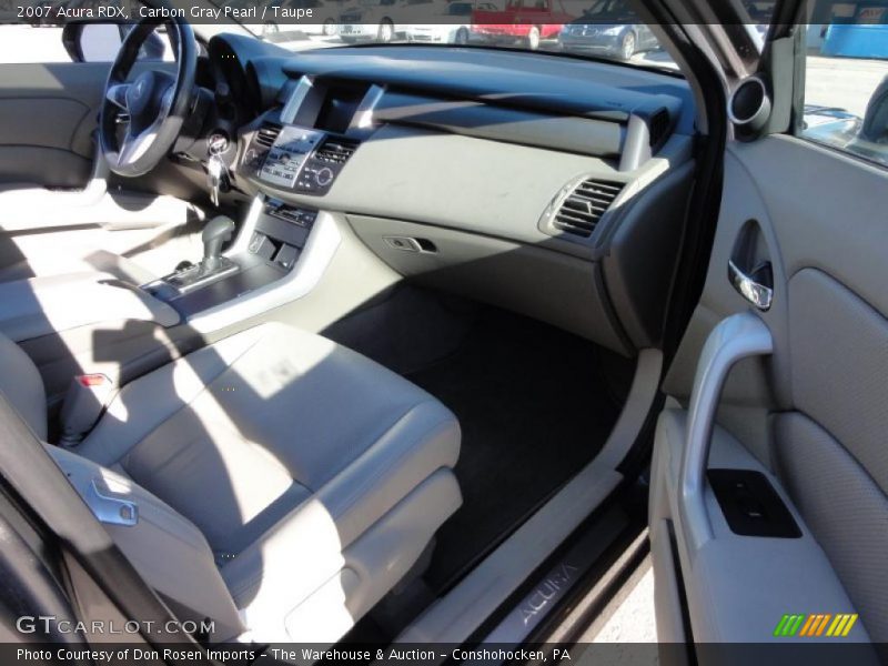 Carbon Gray Pearl / Taupe 2007 Acura RDX