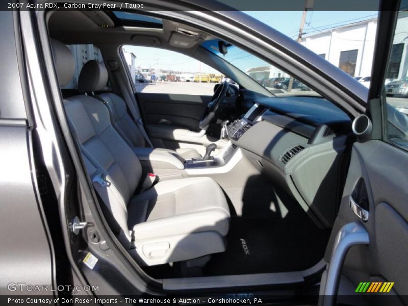 Carbon Gray Pearl / Taupe 2007 Acura RDX