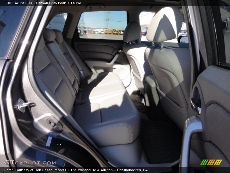 Carbon Gray Pearl / Taupe 2007 Acura RDX