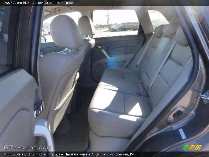 Carbon Gray Pearl / Taupe 2007 Acura RDX