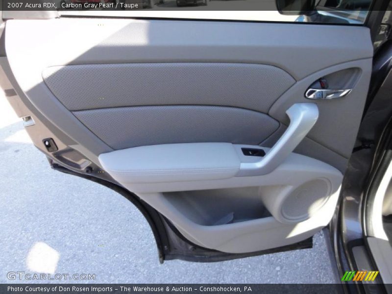 Carbon Gray Pearl / Taupe 2007 Acura RDX