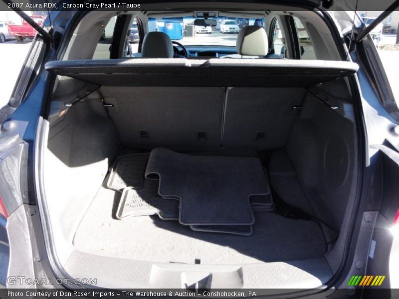 Carbon Gray Pearl / Taupe 2007 Acura RDX