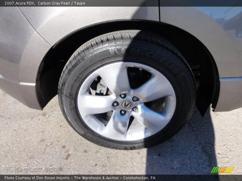 Carbon Gray Pearl / Taupe 2007 Acura RDX