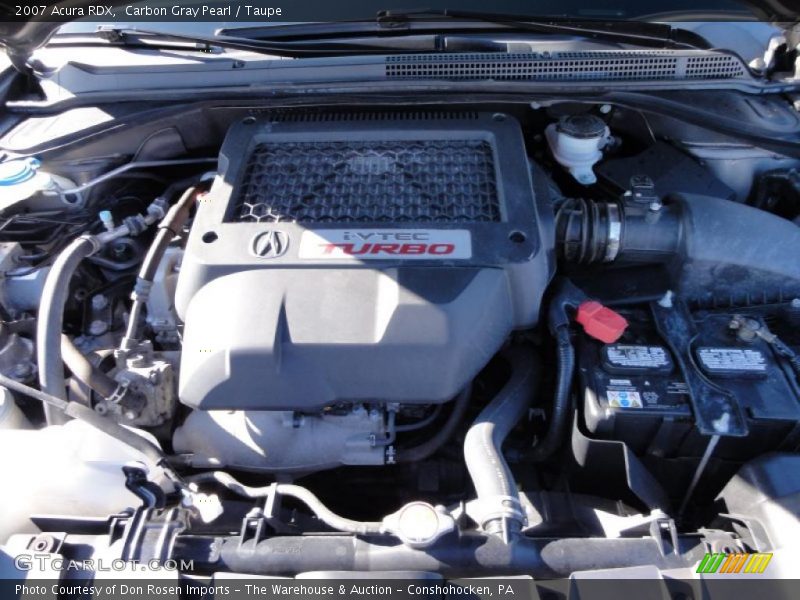 Carbon Gray Pearl / Taupe 2007 Acura RDX