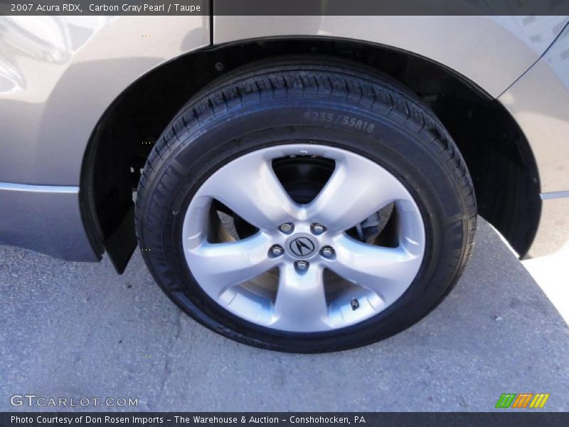 Carbon Gray Pearl / Taupe 2007 Acura RDX