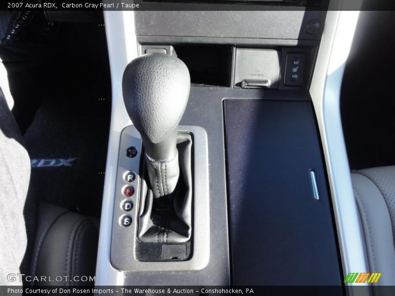 Carbon Gray Pearl / Taupe 2007 Acura RDX