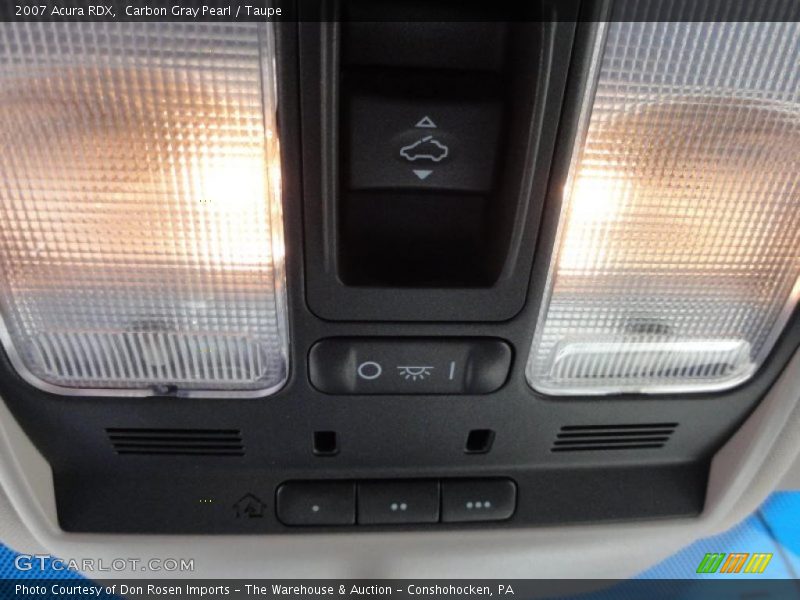 Carbon Gray Pearl / Taupe 2007 Acura RDX