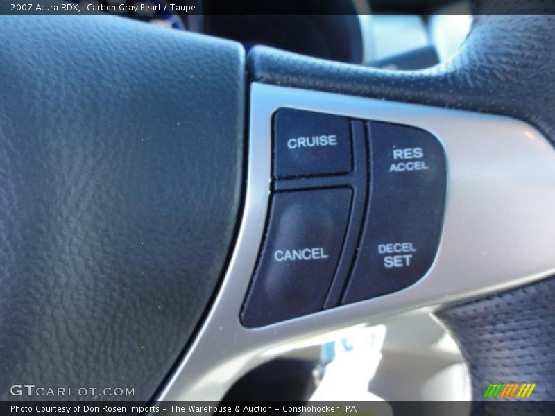 Carbon Gray Pearl / Taupe 2007 Acura RDX