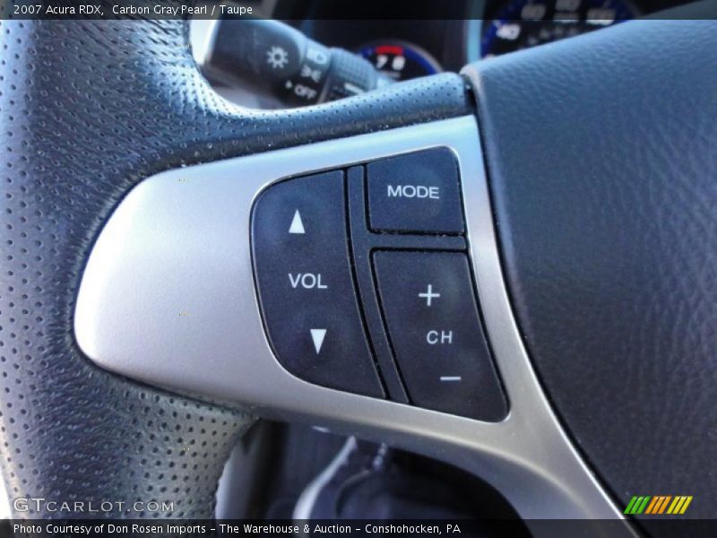 Carbon Gray Pearl / Taupe 2007 Acura RDX