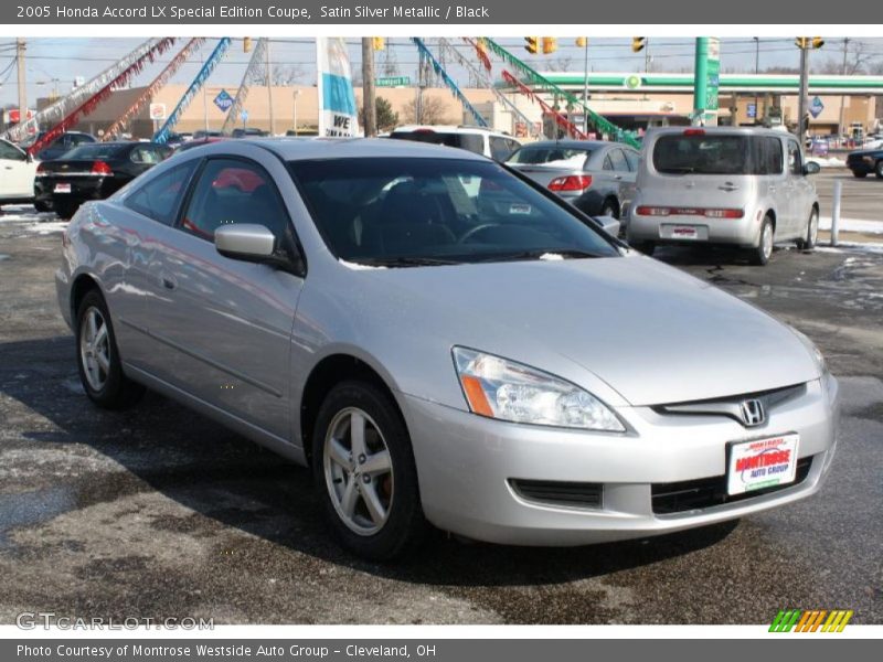 Satin Silver Metallic / Black 2005 Honda Accord LX Special Edition Coupe