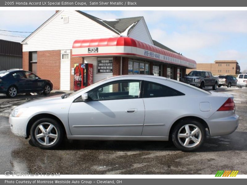 Satin Silver Metallic / Black 2005 Honda Accord LX Special Edition Coupe
