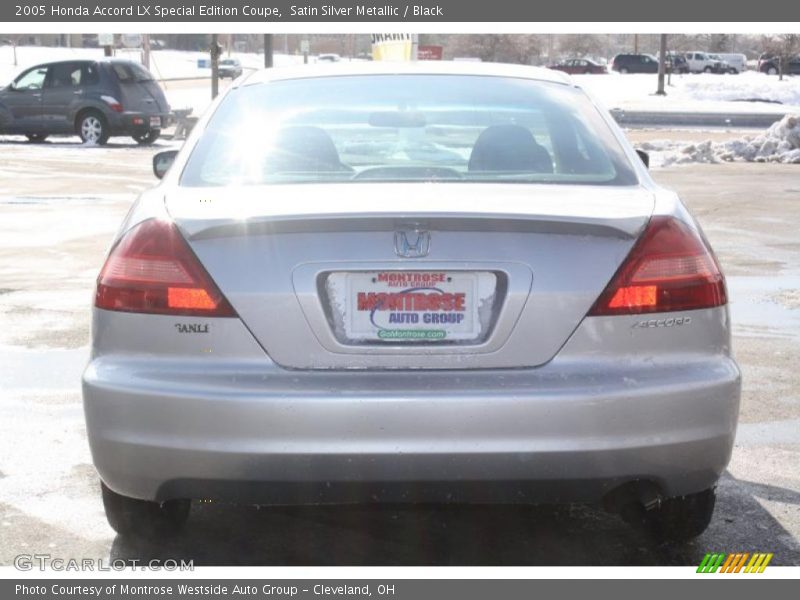 Satin Silver Metallic / Black 2005 Honda Accord LX Special Edition Coupe