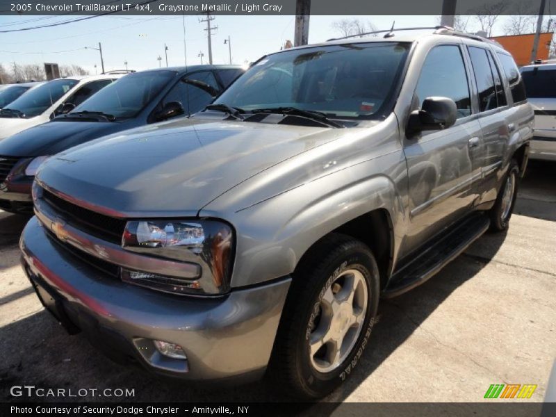 Graystone Metallic / Light Gray 2005 Chevrolet TrailBlazer LT 4x4