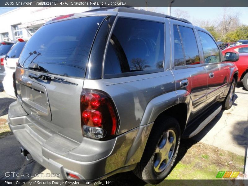 Graystone Metallic / Light Gray 2005 Chevrolet TrailBlazer LT 4x4