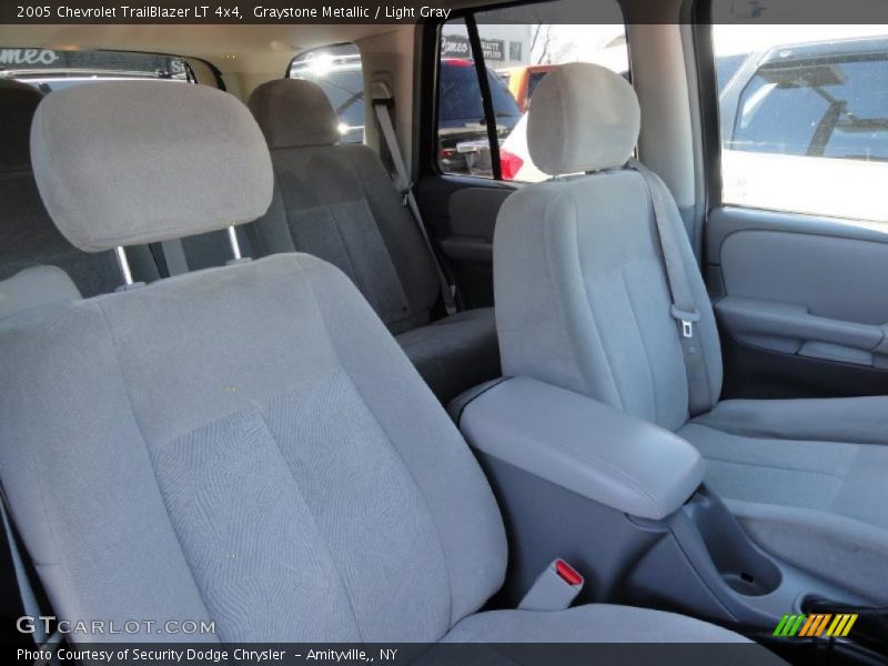 Graystone Metallic / Light Gray 2005 Chevrolet TrailBlazer LT 4x4
