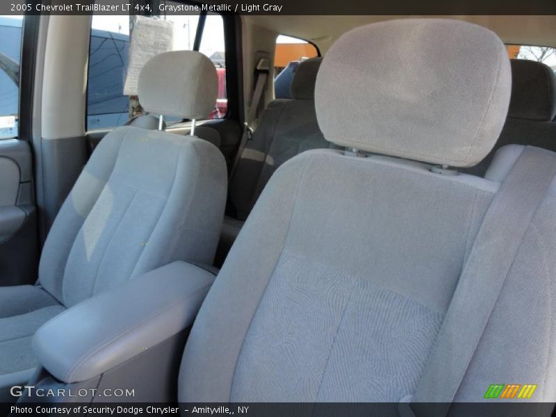 Graystone Metallic / Light Gray 2005 Chevrolet TrailBlazer LT 4x4