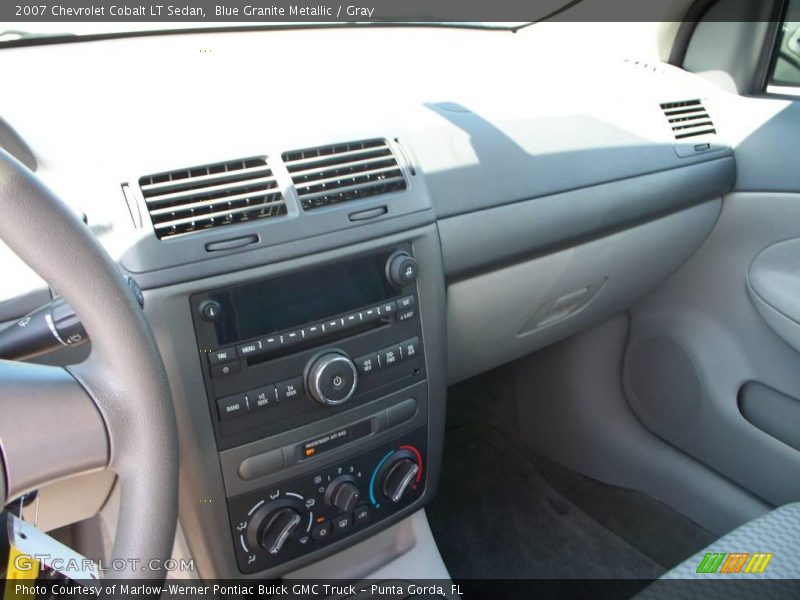 Blue Granite Metallic / Gray 2007 Chevrolet Cobalt LT Sedan