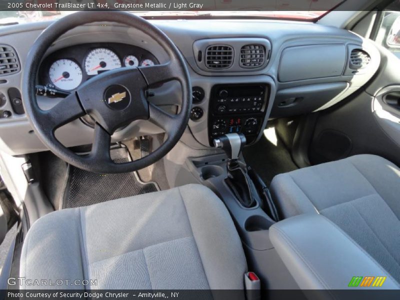 Graystone Metallic / Light Gray 2005 Chevrolet TrailBlazer LT 4x4