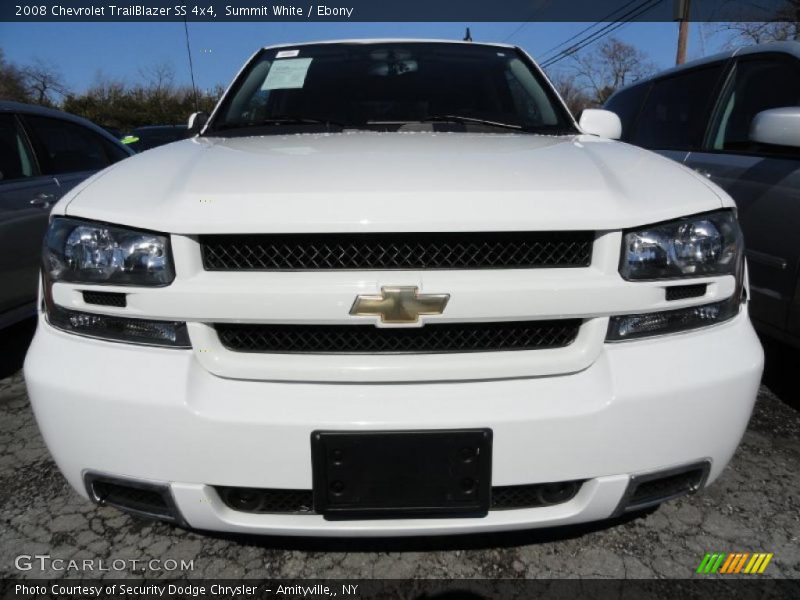 Summit White / Ebony 2008 Chevrolet TrailBlazer SS 4x4