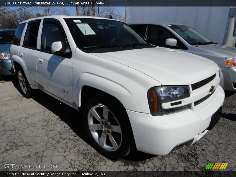 Summit White / Ebony 2008 Chevrolet TrailBlazer SS 4x4