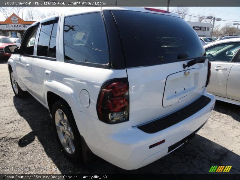 Summit White / Ebony 2008 Chevrolet TrailBlazer SS 4x4