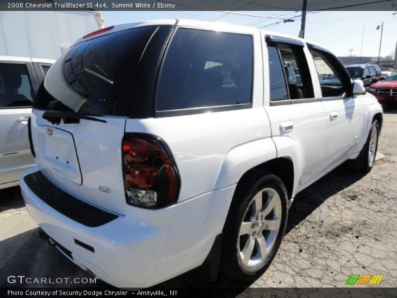 Summit White / Ebony 2008 Chevrolet TrailBlazer SS 4x4