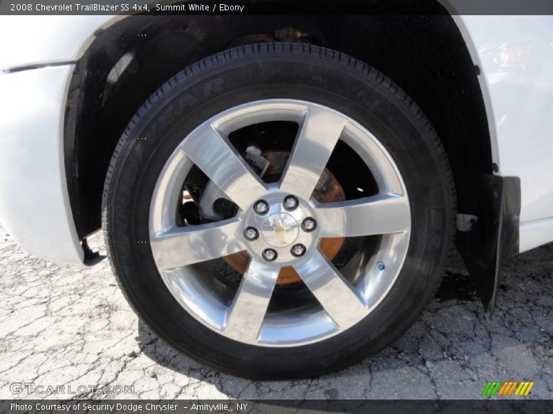 Summit White / Ebony 2008 Chevrolet TrailBlazer SS 4x4