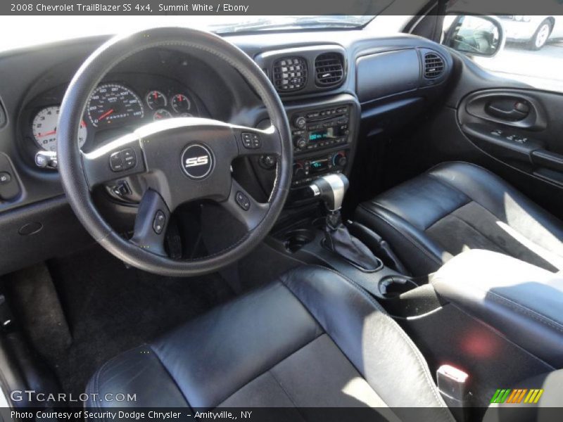 Ebony Interior - 2008 TrailBlazer SS 4x4 