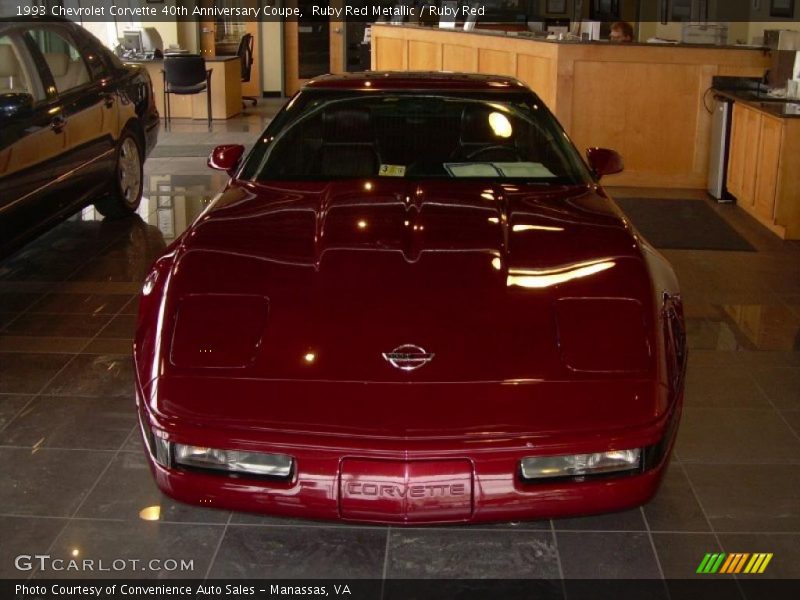  1993 Corvette 40th Anniversary Coupe Ruby Red Metallic
