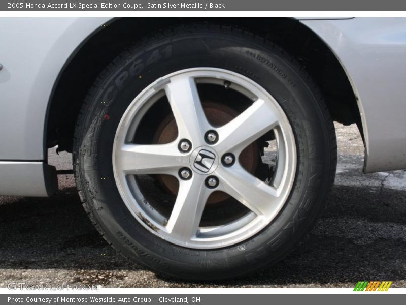 Satin Silver Metallic / Black 2005 Honda Accord LX Special Edition Coupe