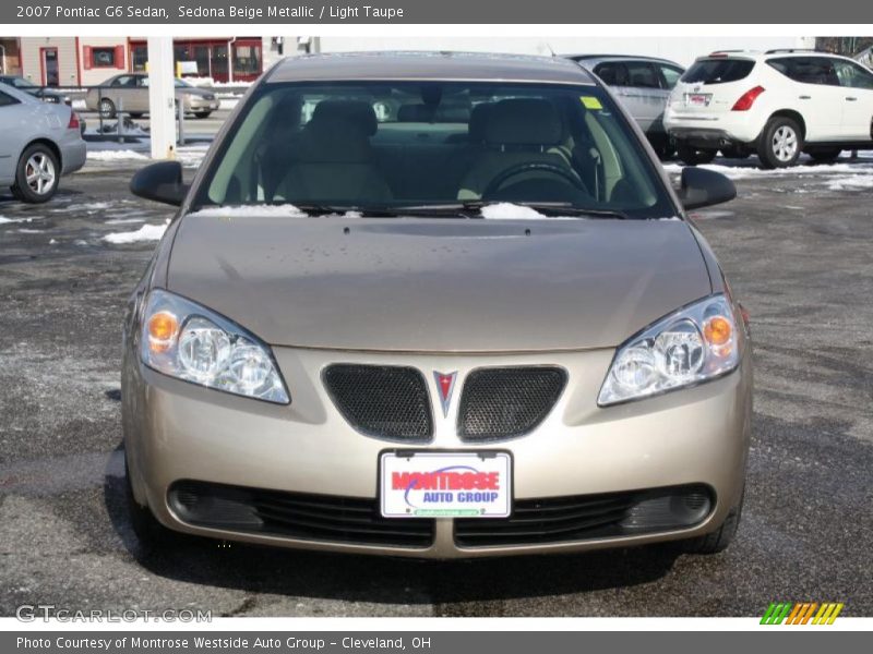Sedona Beige Metallic / Light Taupe 2007 Pontiac G6 Sedan