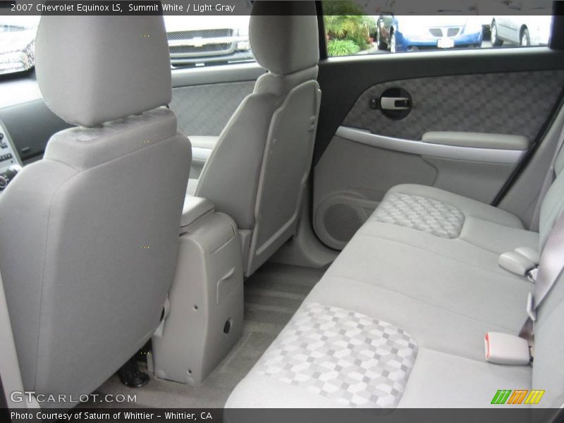 Summit White / Light Gray 2007 Chevrolet Equinox LS