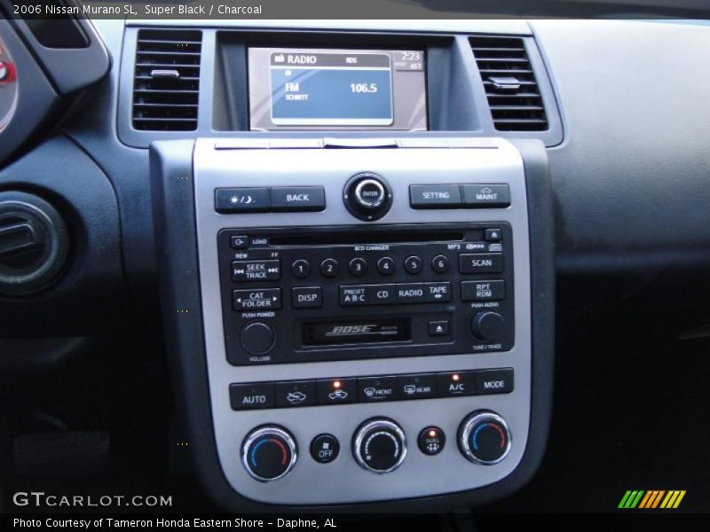 Super Black / Charcoal 2006 Nissan Murano SL