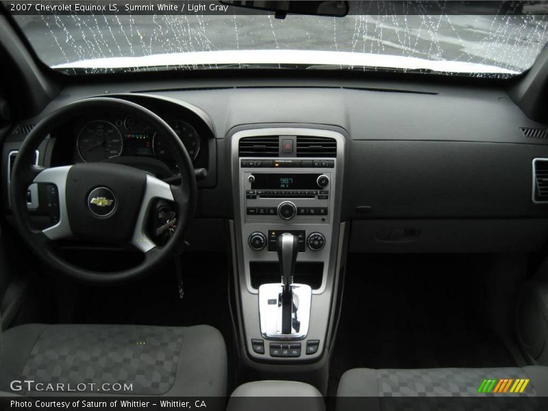 Summit White / Light Gray 2007 Chevrolet Equinox LS