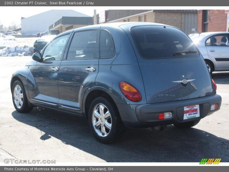 Steel Blue Pearlcoat / Gray 2002 Chrysler PT Cruiser