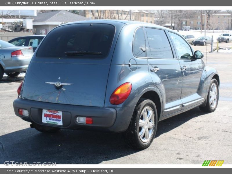 Steel Blue Pearlcoat / Gray 2002 Chrysler PT Cruiser